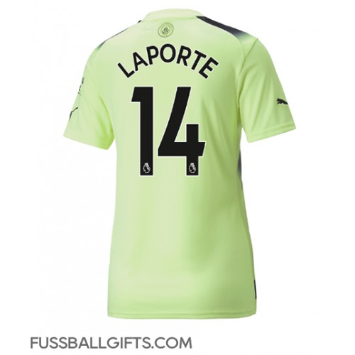 Manchester City Aymeric Laporte #14 Fußballbekleidung 3rd trikot Damen 2022-23 Kurzarm